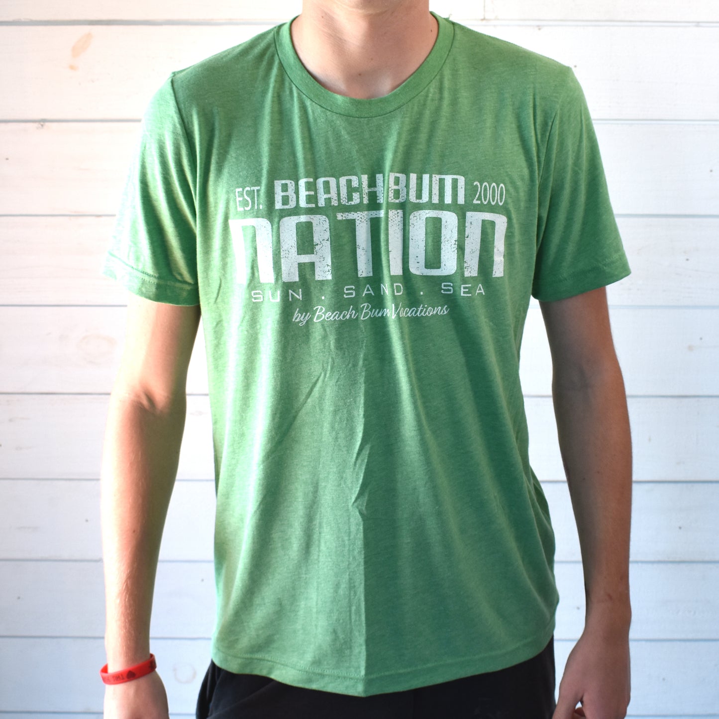 Tri-Blend Travel Tee - Green