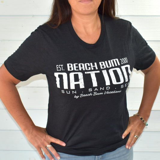 Tri-Blend Travel Tee - Black