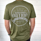 Travel Tee - Olive Green